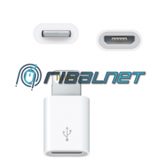 ADAPTADOR LIGHTNING PARA MICRO USB FEMEA