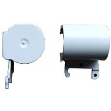 HP Inc. Hinge Cap White Left HP Inc. Hinge Cap White Left