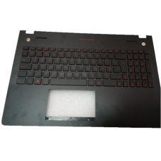Teclado PT Asus N56JR s/TouchPad (Letras Vermelhas) Teclado PT Asus N56JR s/TouchPad (Letras Vermelhas)