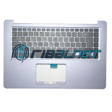 Teclado PT ASUS X510UR-3B KEYBOARD_(PORTUGUESE)_MODULE/AS TOP COVER SILVER BLUE NO TP NO BL 