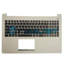 Teclado US ASUS BLACK KB & TOP CASE PINK/RED F502CA/Stickpoint 