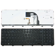 Teclado PT HP DV7-7000/FRAME GLOSSY WITH BACKLIGHT Teclado PT HP DV7-7000/FRAME GLOSSY WITH BACKLIGHT