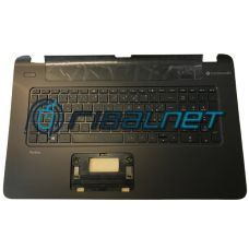 Teclado IT HP 17-F215DX/TOP COVER DARK GREY W/BLACK 