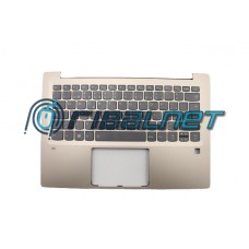 Teclado PT LENOVO UpperCase C80XC GD W/KB FP BL GOLD - TOP COVER
