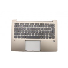 Teclado PT LENOVO UpperCase C80XC GD W/KB FP BL GOLD - TOP COVER