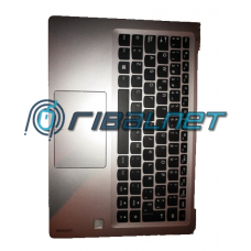 Teclado SP LENOVO Upper Case ASM C 80VU S NBLSPN LAYOUT W/TP SILVER - TOP COVER