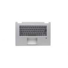 Teclado UK LENOVO Upper Case C 81CU PT BL W/KB UK SILVER - TOP COVER