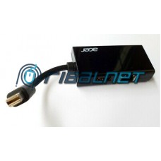 ACER ADAPTER DISPLAYPORT to VGA DB15F + Lan Ethernet RJ45 + USB cable