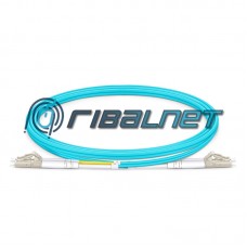 PATCH CORD F.O. LC/LC 2xLC 3m DUPLEX 50/125 MULTIMODE OM3 OPTICAL FIBER PATCH CORD