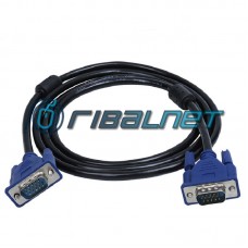 Extensao VGA DB15M / DB15F Blindado 5m VGA