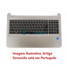 Teclado PT HP 15-AC104NP Top Cover c/TouchPad
