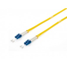 PATCH CORD F.O. LC/LC 2xLC 1M DUPLEX 09/125 OS2 OPTICAL FIBER PATCH CORD