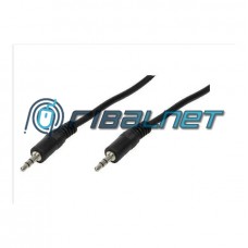 Cabo AUDIO Jack 3.5mm / Jack 3.5mm 50cm Alta Qualidade AUDIO