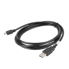 Cable MINI USB 2.0 AM / 4-pin Mini-.b Male 1.8m Cable MINI USB 2.0 AM / 4-pin Mini-.b Male 1.8m