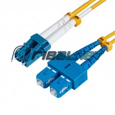  Optical Fibre Cable LC-SC Singlemode Duplex OS2 9/125 1m OPTICAL FIBER PATCH CORD