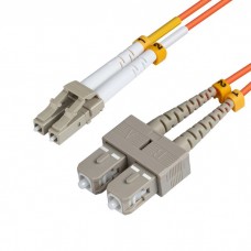 LC/UPC-SC/UPC 2m 50/125 OM3 OPTICAL FIBER PATCH CORD