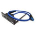 PAINEL FRONTAL 5.25" USB3.0 2P EXT TIPO A