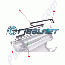 HP Carriage Scan-axis BELT (B0) 44" HP DESIGNJET T610/PT 