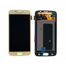 Samsung Galaxy S6 G920F LCD + TOUCH Dourado