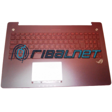 Teclado PT Asus ROG Gl550jk-Cn413hr Top Cover Retroiluminado Vermelho