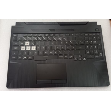 Top Cover com teclado Asus FA506II-1A, com Backlight e Touchpad e Teclas Gaming Transparentes
