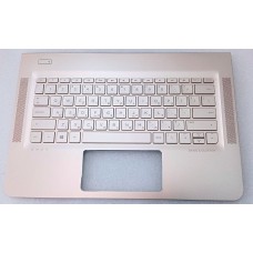 Teclado HP Envy 13-AB PALMREST SILVER BL KEYB