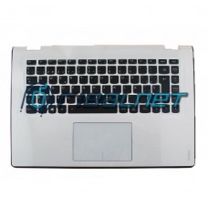 Teclado SP LENOVO  COVER Upper Case L 80QD W W KB 14" WHITE COVER FRAME BLACK - TOP COVER