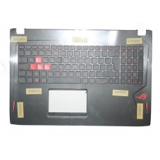 Teclado PT Asus GL502VM-1A Preto c/Botão ON (s/TouchPad) Letras Laranja - TOP COVER Teclado PT Asus GL502VM-1A Preto c/Botão ON (s/TouchPad) Letras Laranja - TOP COVER