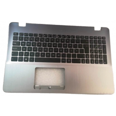 Teclado PT Asus Notebook X Series X542UN Top Cover Cinzento c/Botão ON