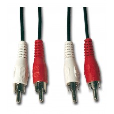 CABO 2RCA M TO 2RCA M 5MTS AUDIO/VIDEO