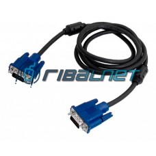 Extensao VGA DB15M / DB15F Blindado 1.8m VGA