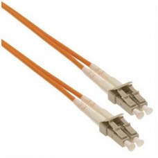 PATCH CORD F.O. LC/LC 2xLC 1m DUPLEX 50/125 MULTIMODE OM3 OPTICAL FIBER PATCH CORD