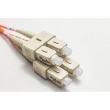 PATCH CORD F.O. SC/SC 2m 50/125 DX 3MM OM2 FOSCSC2M OPTICAL FIBER PATCH CORD